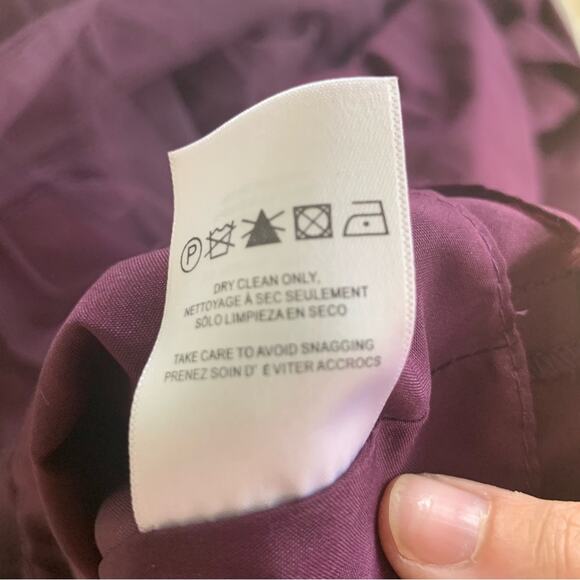 Jenny Yoo Annabelle Adjustable Tulle Bridesmaid Gown in Raisin Purple - Picture 13 of 16